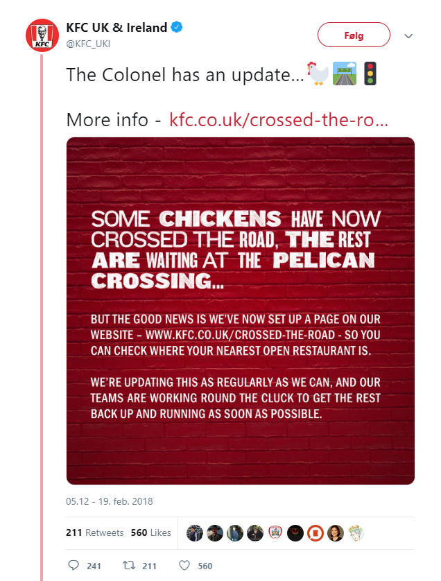 KFC tweet 2